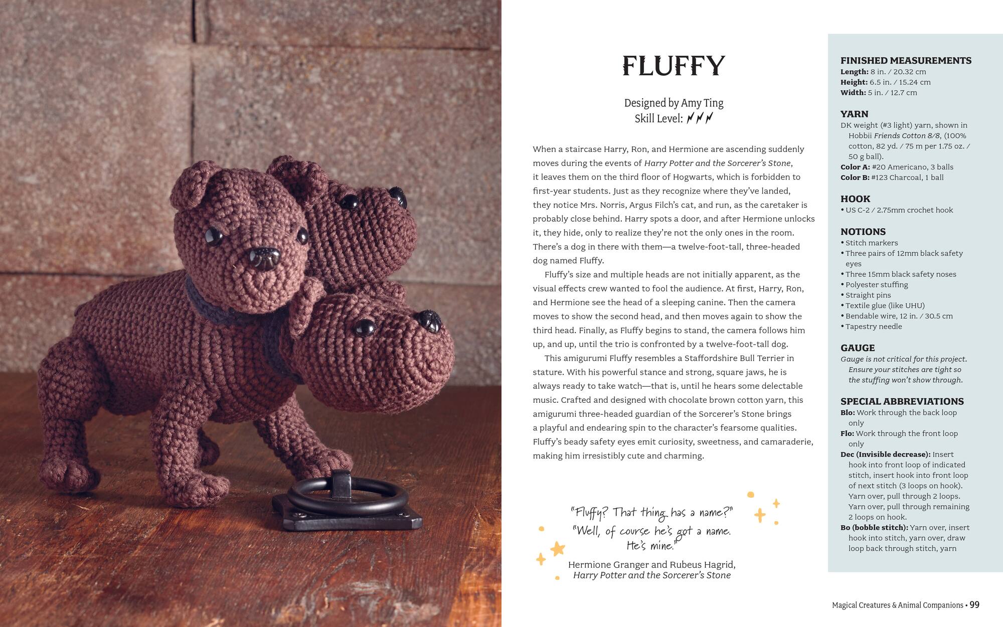 Harry Potter™ The Official Book of Crochet Amigurumi